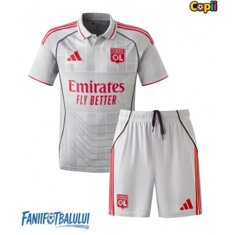 Olympique Lyonnais Echipament de Fotbal Replică 2025-26 Copii Treilea (+ Șorturi)